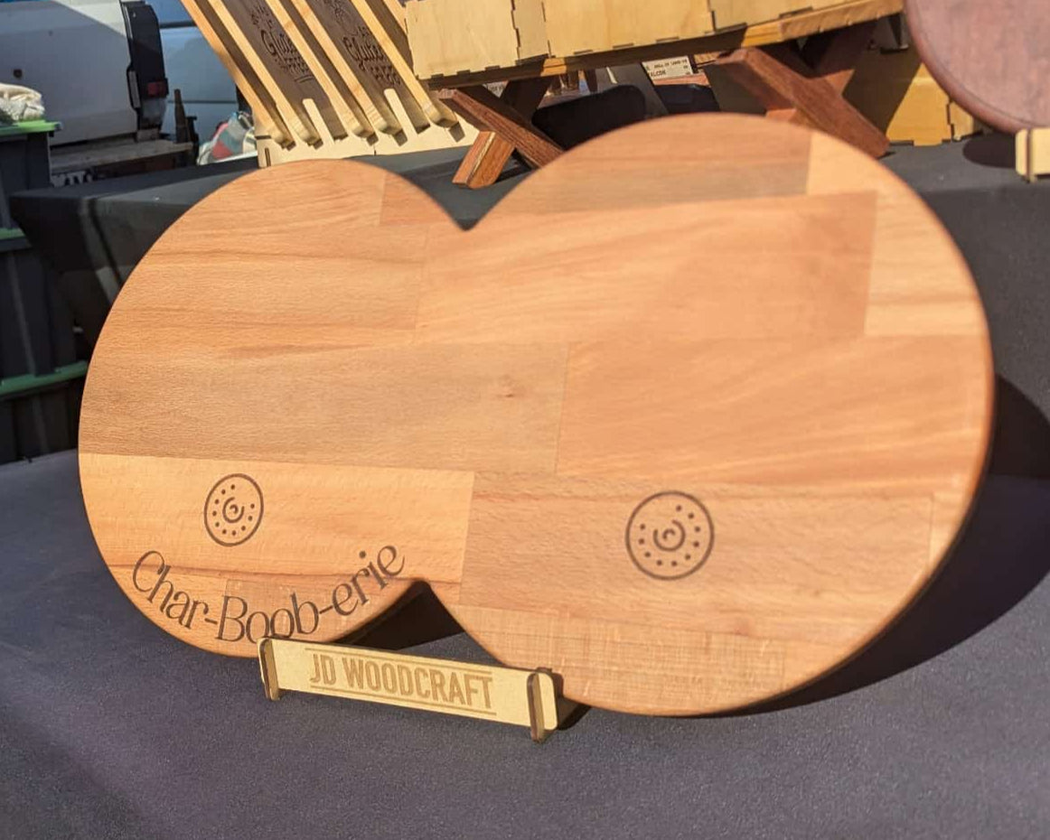 Char-Boob-erie Board