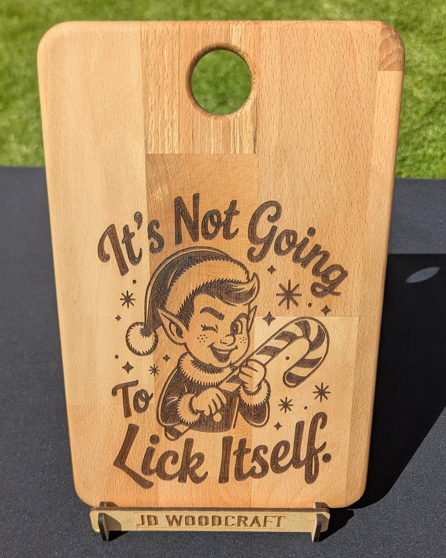 Cheeky Christmas themed Serving Boards