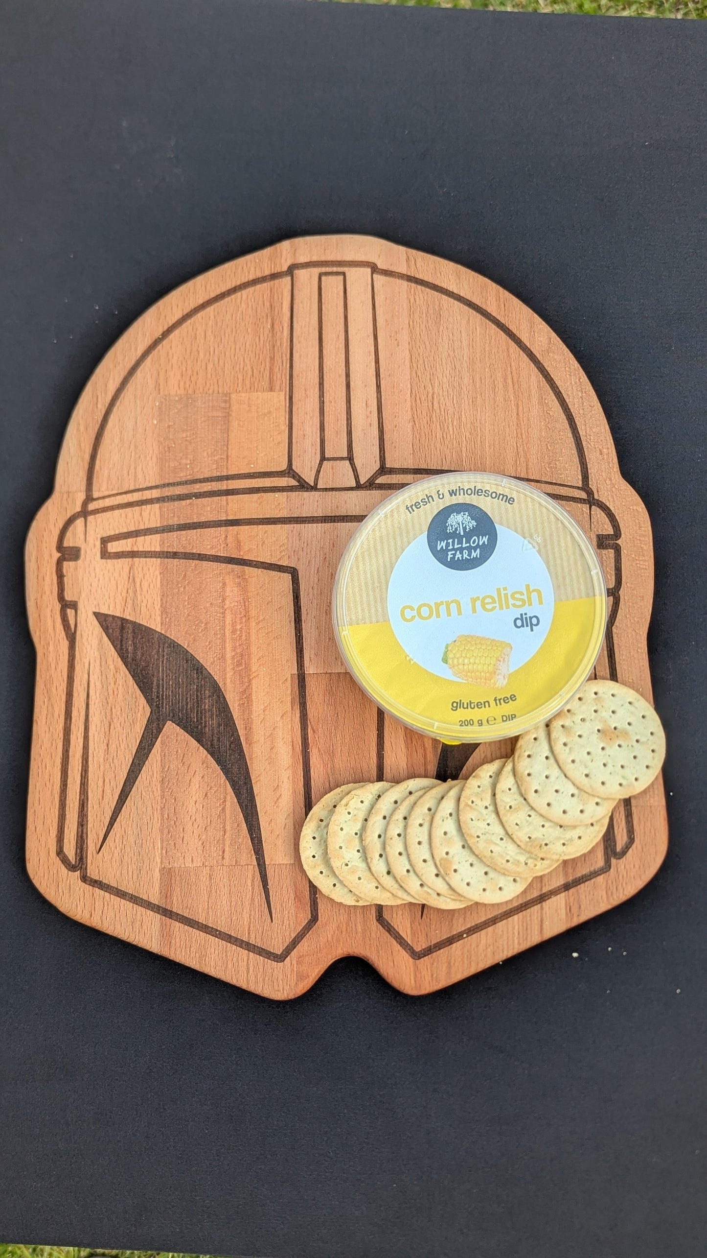 Mandalorian Serving Board