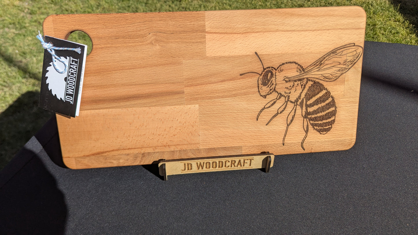 Bee Engraved Board