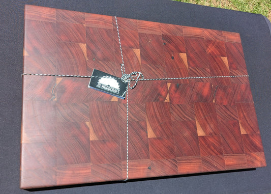 Reclaimed Redgum End grain Chopping Board  (Butchers Block)