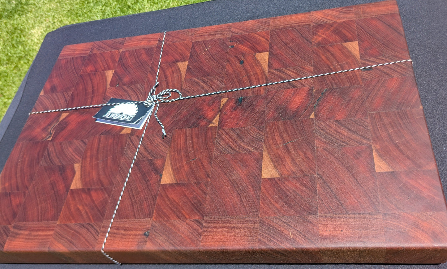 Reclaimed Redgum End grain Chopping Board  (Butchers Block)